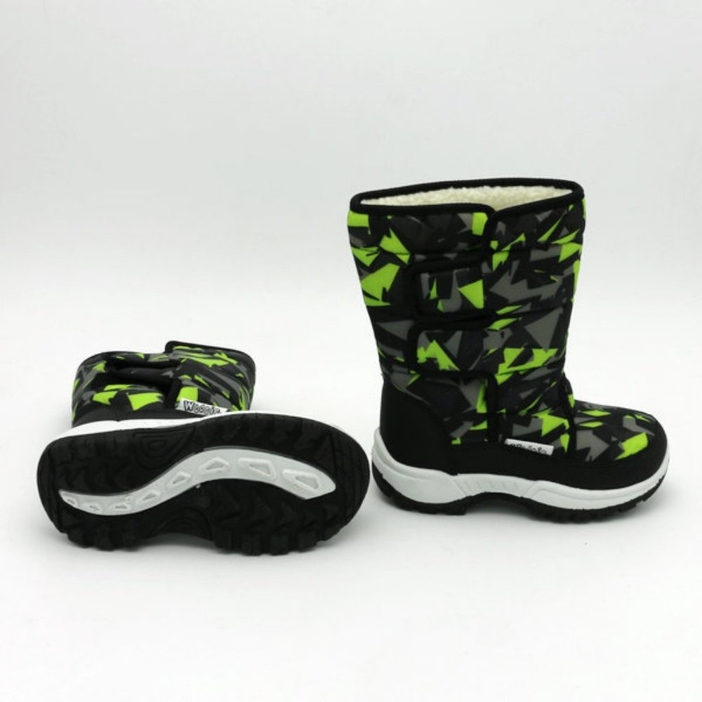 Green Camo Snow Boot